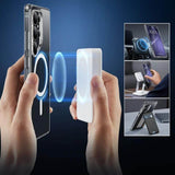 Magsafe Калъф за Samsung S25 Ultra, ESR Classic Hybrid Magnetic Case, Прозрачен (4)