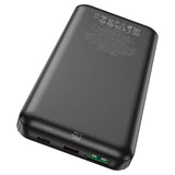 Външна Батерия с Бързо Зареждане, Hoco J102 Power Bank 20W PD 10000 mAh, Черен (2)