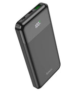 Външна Батерия с Бързо Зареждане, Hoco J102 Power Bank 20W PD 10000 mAh, Черен
