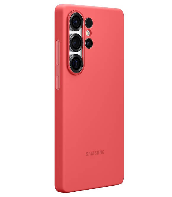 Оригинален Силиконов Калъф за Samsung S25 Ultra, Silicone Case EF-PS938CREGWW, Червен (2)