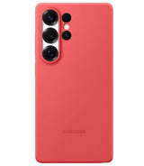 Оригинален Силиконов Калъф за Samsung S25 Ultra, Silicone Case EF-PS938CREGWW, Червен