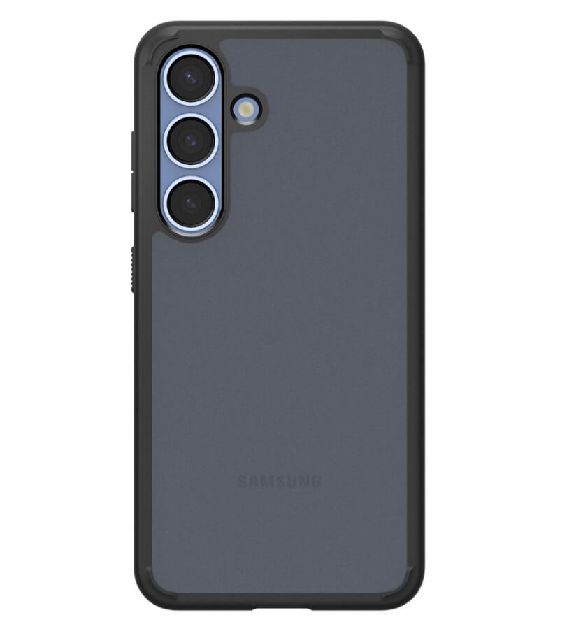 Противоударен Хибриден Калъф за Samsung S25, Spigen Ultra Hybrid Case, Черен (2)