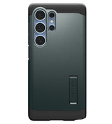 Magsafe Противоударен Калъф за Samsung S25 Ultra, Spigen Tough Armor Case, Зелен