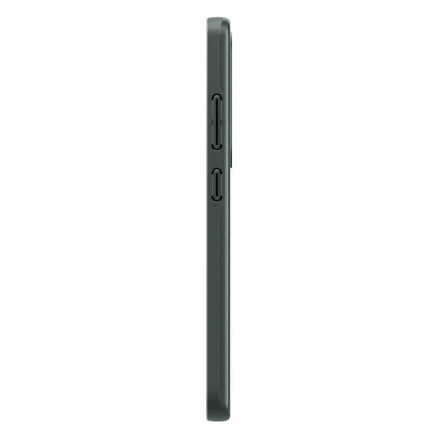 Magsafe Противоударен Калъф за Samsung S25 Ultra, Spigen Thin Fit Magsafe Case, Зелен (5)
