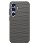 Противоударен Силиконов Калъф за Samsung S25 Plus, Spigen Liquid Air Case, Сив (2)