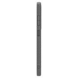 Противоударен Силиконов Калъф за Samsung S25 Plus, Spigen Liquid Air Case, Сив (5)