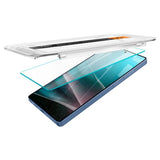 Стъклен Протектор за Samsung S25 Ultra, Spigen EZ Fit Glass 2бр., Прозрачен (5)