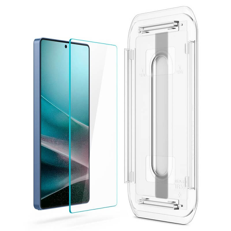 Стъклен Протектор за Samsung S25 Ultra, Spigen EZ Fit Glass 2бр., Прозрачен (4)
