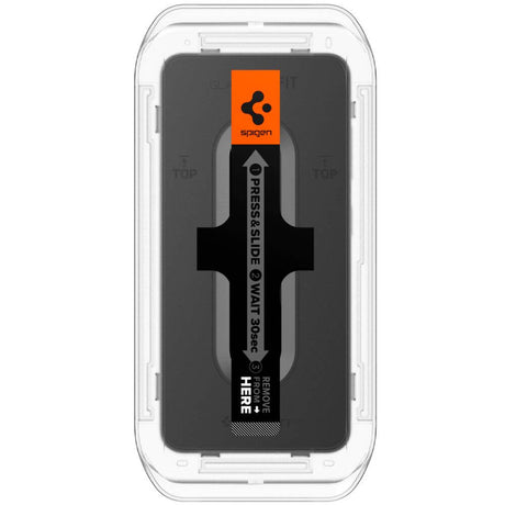Стъклен Протектор за Samsung S25 Plus, Spigen EZ Fit Glass 2бр., Прозрачен (5)