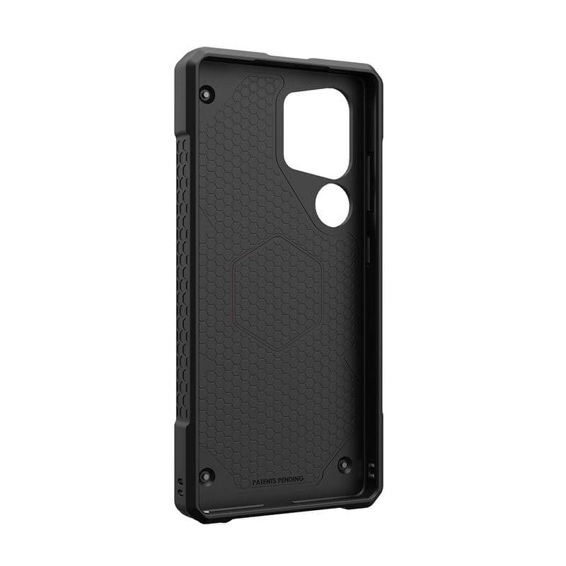 Magsafe Противоударен Калъф за Samsung S25 Ultra, UAG Monarch Pro Case Crimson, Червен (8)