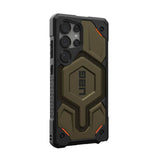 MagSafe Противоударен Калъф за Samsung S25 Ultra, UAG Monarch Pro Kevlar Case, Зелен (3)