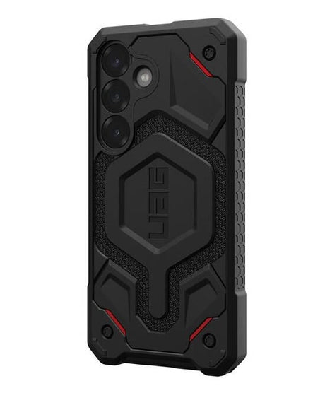 Magsafe Противоударен Калъф за Samsung S25 Plus, UAG Monarch Pro Kevlar Case, Черен (2)