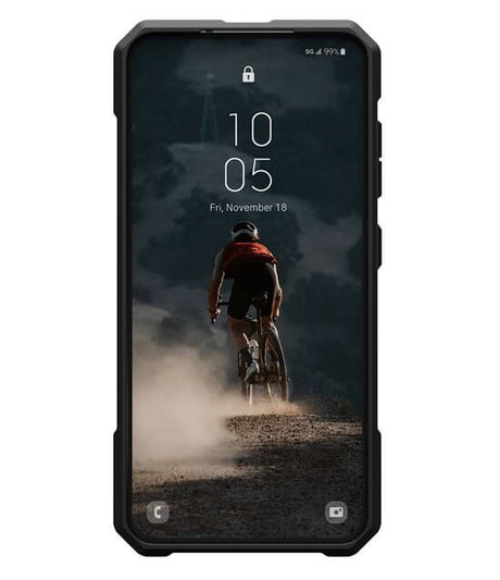 Magsafe Противоударен Калъф за Samsung S25 Plus, UAG Monarch Pro Kevlar Case, Черен (3)