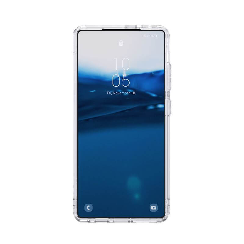 Противоударен Калъф за Samsung S25 Ultra, UAG Plyo Ice Case, Прозрачен (4)