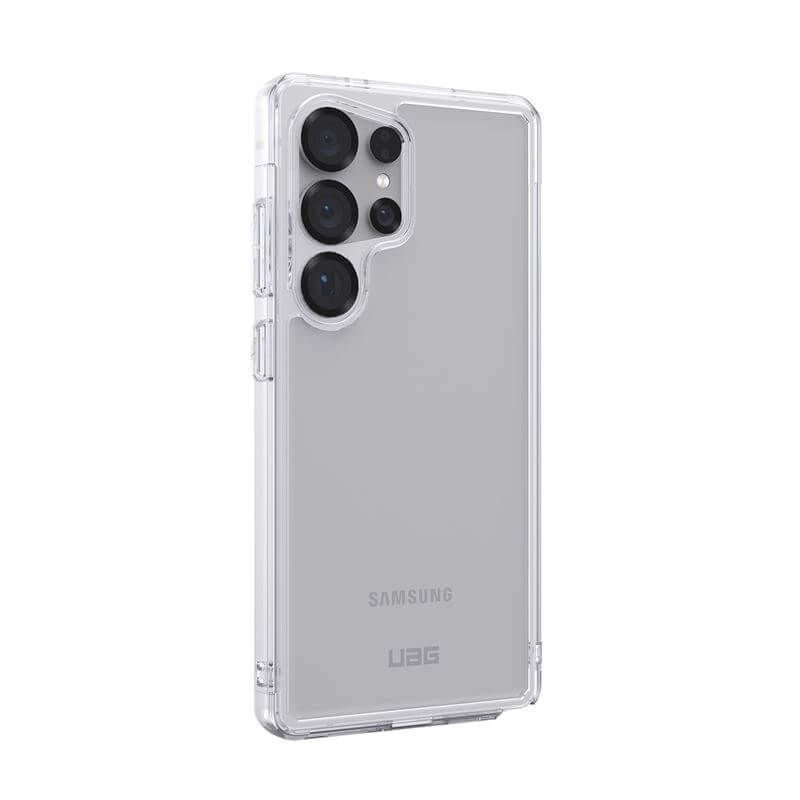 Противоударен Калъф за Samsung S25 Ultra, UAG Plyo Ice Case, Прозрачен (3)