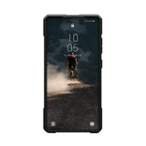 MagSafe Противоударен Калъф за Samsung S25 Ultra, UAG Monarch Pro Carbon Fiber Case, Черен (4)