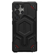 Magsafe Противоударен Калъф за Samsung S25 Ultra, UAG Monarch Pro Kevlar Case, Черен