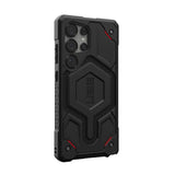 Magsafe Противоударен Калъф за Samsung S25 Ultra, UAG Monarch Pro Kevlar Case, Черен (3)