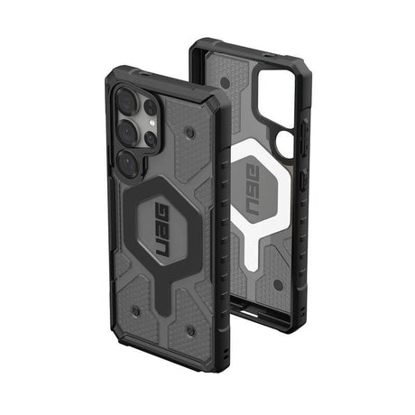 Magsafe Противоударен Калъф за Samsung S25 Ultra, UAG Pathfinder Clear Case, Черен (9)