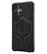 MagSafe Противоударен Калъф за Samsung S25 Ultra, UAG Monarch Pro Carbon Fiber Case, Черен (2)