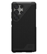 Magsafe Кевларен Калъф за Samsung S25 Ultra, UAG Metropolis LT Case, Черен