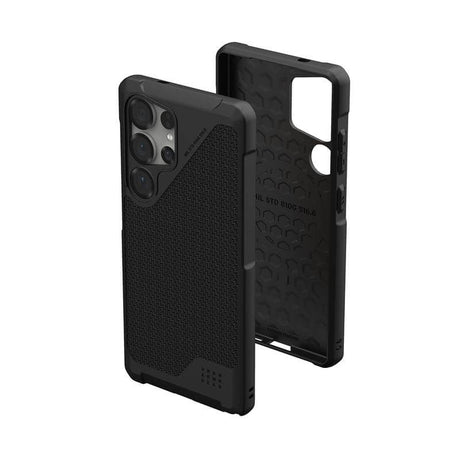 Magsafe Кевларен Калъф за Samsung S25 Ultra, UAG Metropolis LT Case, Черен (4)