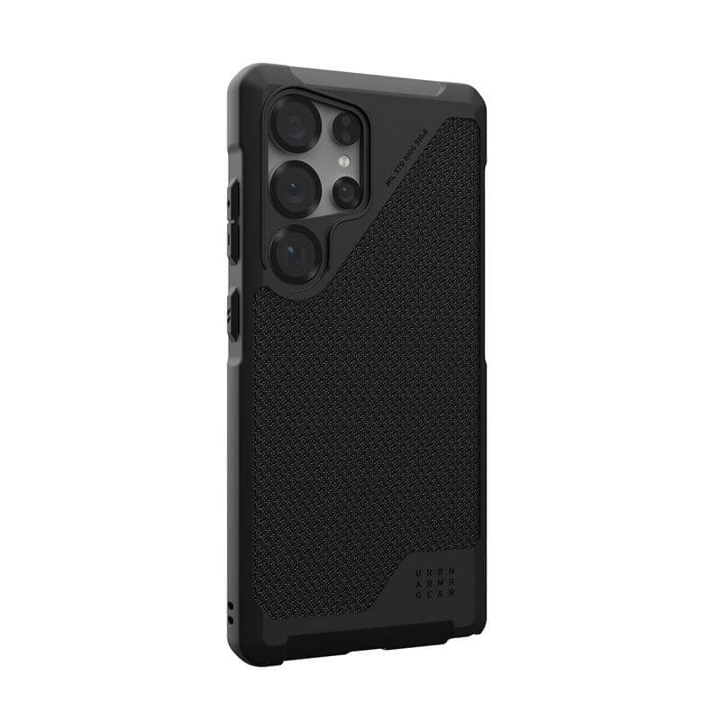 Magsafe Кевларен Калъф за Samsung S25 Ultra, UAG Metropolis LT Case, Черен (5)