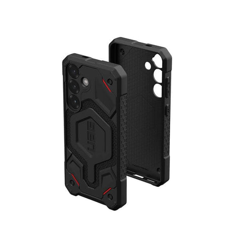 Magsafe Противоударен Калъф за Samsung S25, UAG Monarch Pro Kevlar Case, Черен (6)