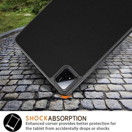 Защитен Калъф за Xiaomi Pad 8 Pro/ 8/ 7 Pro/ 7 11.2", Trifold Slim Case, Черен (5)