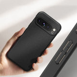 Противоударен Силиконов Калъф за Google Pixel 9 Pro XL, Ringke Onyx Case, Черен (4)