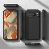 Противоударен Силиконов Калъф за Google Pixel 9 Pro XL, Ringke Onyx Case, Черен (6)