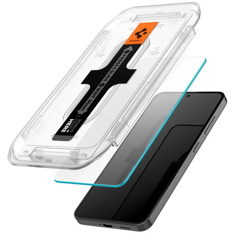 Стъклен Протектор за Samsung S22, Spigen EZ Fit Glass 2бр., Прозрачен (3)