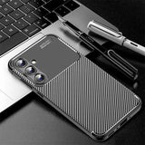 Силиконов Калъф за Samsung A36, New Carbon Case, Черен (4)