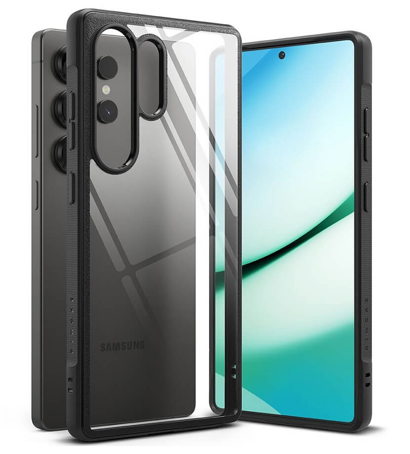 Противоударен Калъф за Samsung S25 Ultra, Ringke Fusion Bold Case, Черен