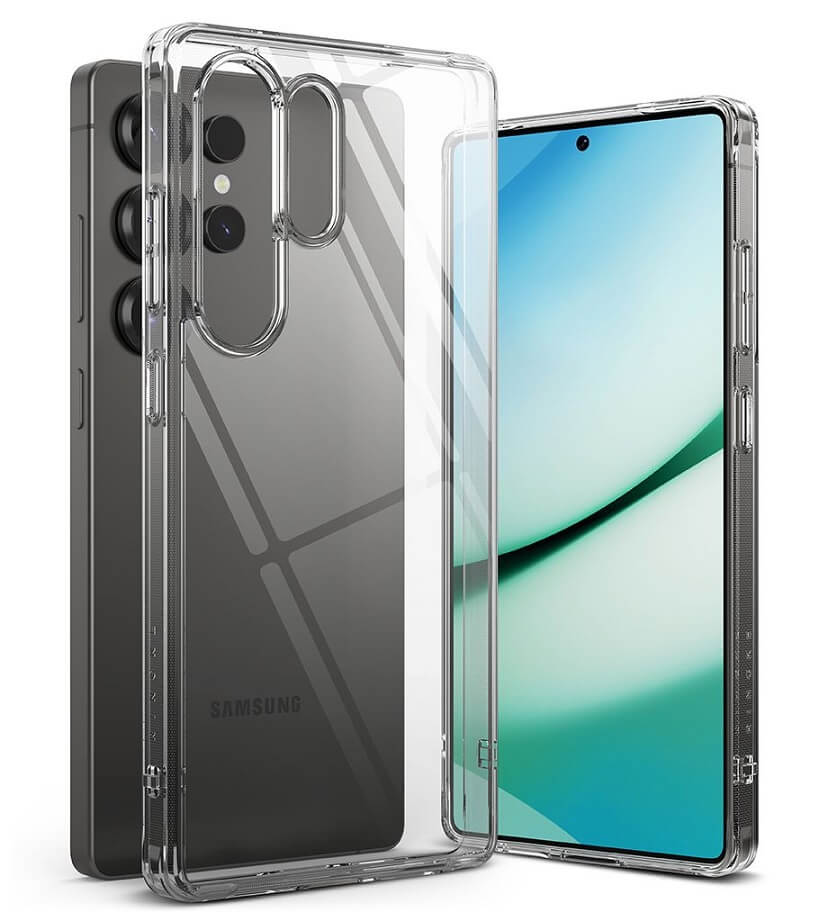 Противоударен Хибриден Калъф за Samsung S25 Ultra, Ringke Fusion Case, Прозрачен