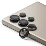 Протектор за Камерата на Samsung S25 Ultra, Ringke Cam Lens Frame Glass 2бр., Черен