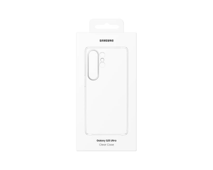 Оригинален Твърд Калъф за Samsung S25 Ultra Clear Case EF-QS938CTEGWW, Прозрачен (6)