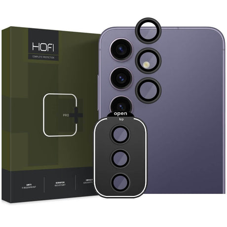 Протектор за Камерата на Samsung S25, Hofi CamRing Glass, Черен