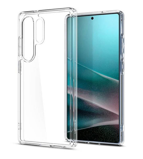 Противоударен Калъф за Samsung S25 Ultra, Spigen Ultra Hybrid Case, Прозрачен