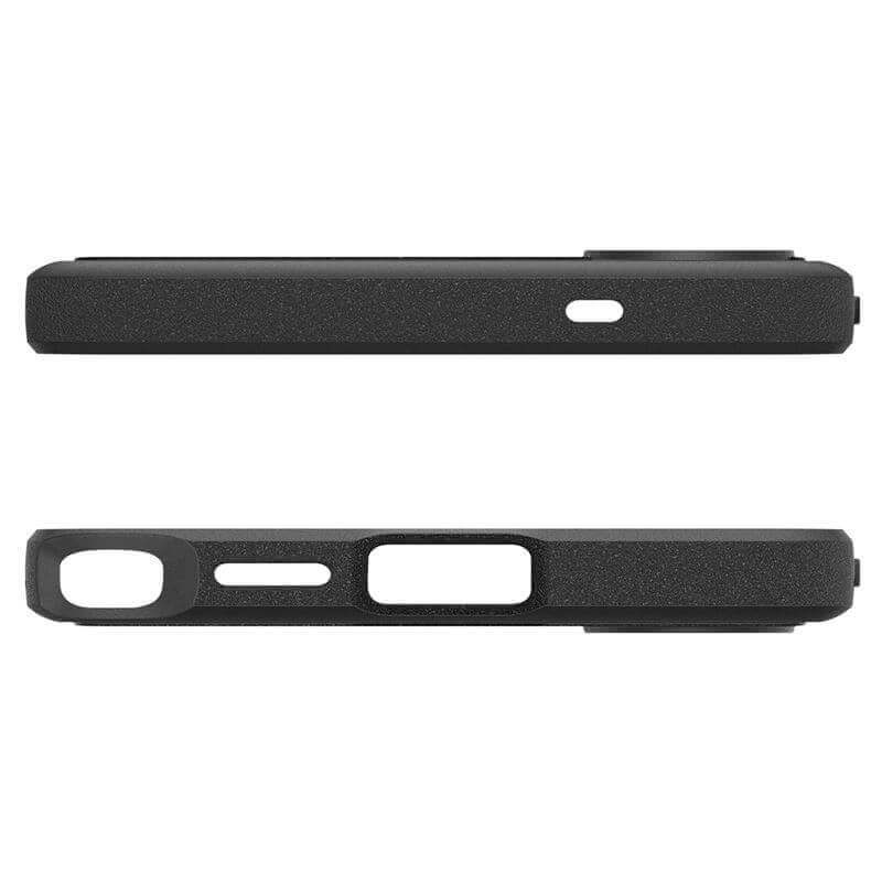 Magsafe Противоударен Калъф за Samsung S25 Ultra, Spigen Rugged Armor Case, Черен (5)