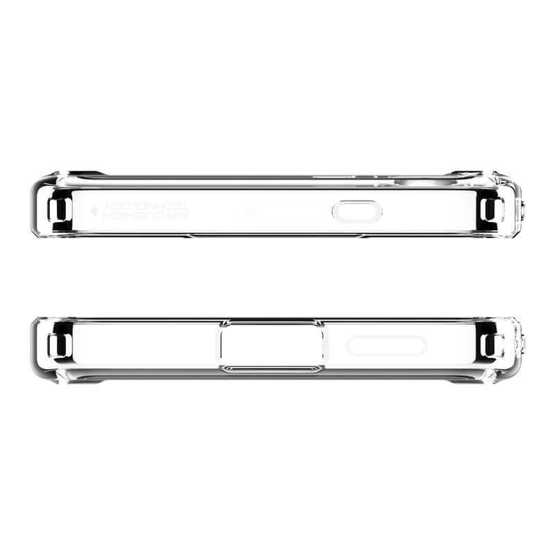 Magsafe Противоударен Калъф за Samsung S25 Plus, Spigen Ultra Hybrid Case, Бял (5)