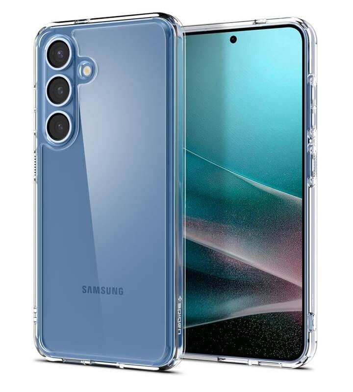 Противоударен Хибриден Калъф за Samsung S25 Plus, Spigen Ultra Hybrid Case, Прозрачен