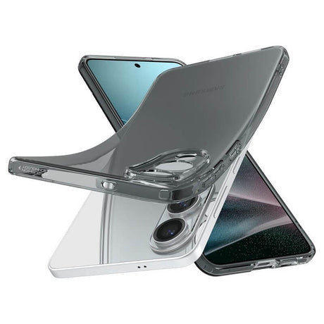 Силиконов Калъф за Samsung S25 Edge, Spigen Liquid Space Crystal Case, Черен (7)