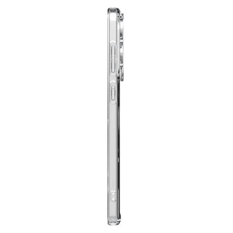 Magsafe Противоударен Калъф за Samsung S25 Edge, Spigen Ultra Hybrid Case, Бял (4)