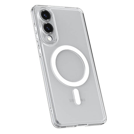 Magsafe Противоударен Калъф за Samsung S25 Edge, Spigen Ultra Hybrid Case, Бял (7)