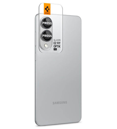 Протектор за Камерата на Samsung S25 Edge, Spigen EZ Fit Optik Pro Glass tR 2бр., Черен (7)