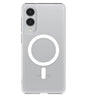 Magsafe Противоударен Калъф за Samsung S25 Edge, Spigen Ultra Hybrid Case, Бял