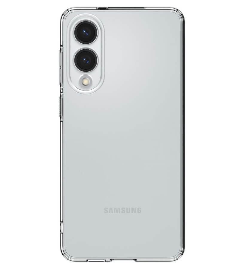 Силиконов Калъф за Samsung S25 Edge, Spigen Liquid Crystal Case, Прозрачен