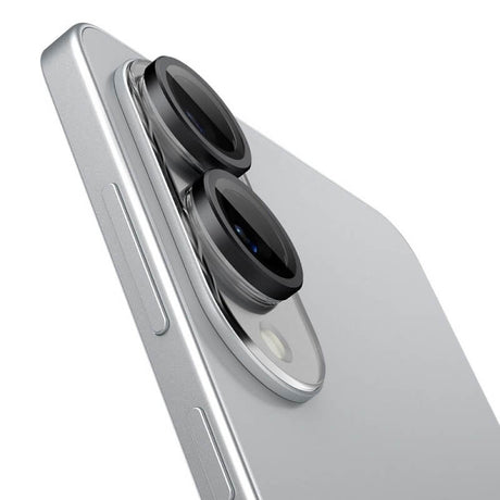 Протектор за Камерата на Samsung S25 Edge, Spigen EZ Fit Optik Pro Glass tR 2бр., Черен (3)