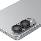 Протектор за Камерата на Samsung S25 Edge, Spigen EZ Fit Optik Pro Glass tR 2бр., Черен (4)